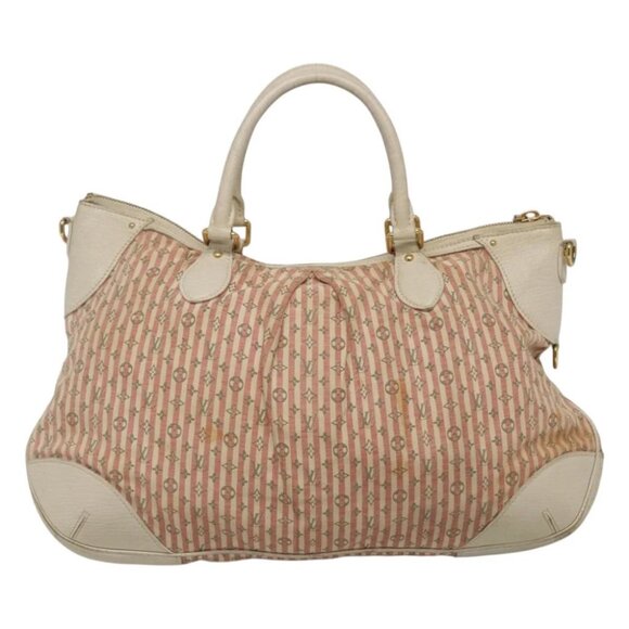 LOUIS VUITTON Mini Lin Marina GM Hand Bag Croisette 2way Pink M95493 Auth EC192 - Picture 3 of 16